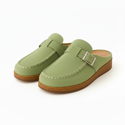 Mules for Women – Comfortable Wide Fit, Modern Suede Design