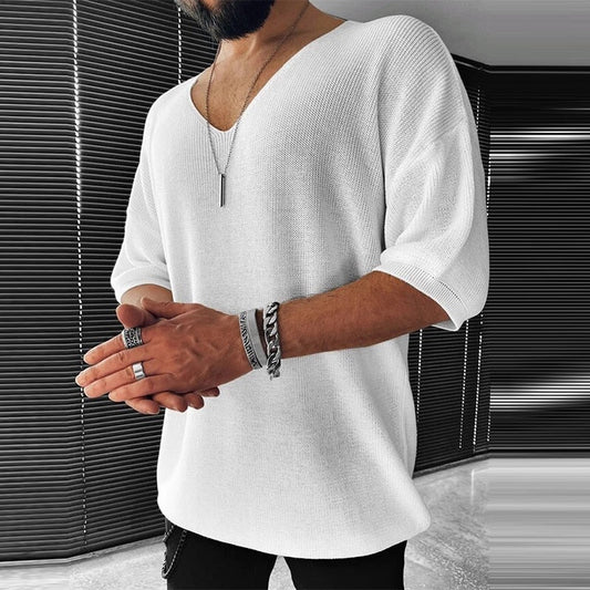 Yanis -  T-Shirt Casual Chic pour Hommes – Décontracté & Polyvalent
