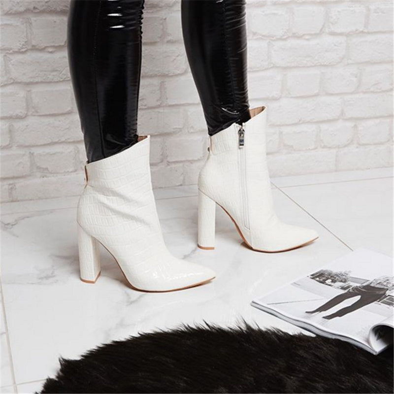 High Heel Ankle Boots for Women – Elegant & Comfortable