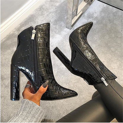 High Heel Ankle Boots for Women – Elegant & Comfortable