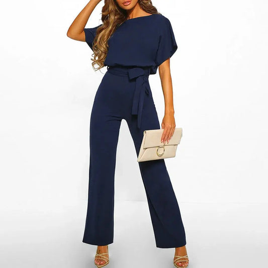 High-Waisted Jumpsuit for Women – Effortlessly Chic & Versatile 0