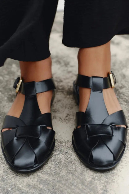 Hollow Ankle Strap Sandals for Women – Stylish & Comfortable Summer Footwear