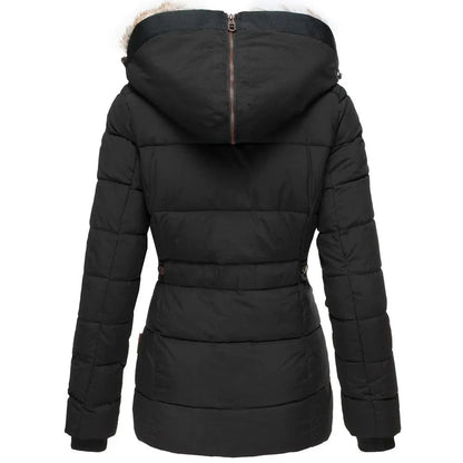 Hooded Puffer Jacket for Women – Stylish & Insulating-Caliboot