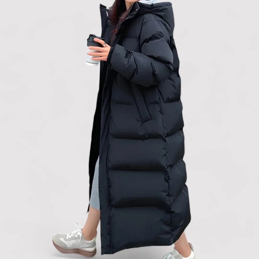 Hooded Puffer Parka Jacket for Women – Warm & Weather-Resistant-Caliboot