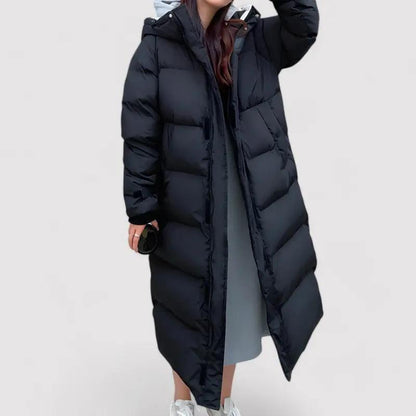 Hooded Puffer Parka Jacket for Women – Warm & Weather-Resistant-Caliboot