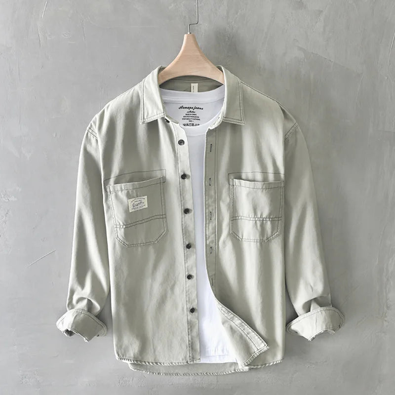 Drake - Chemise Cargo Décontractée pour Hommes – Pratique & Stylée
