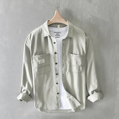 Drake - Chemise Cargo Décontractée pour Hommes – Pratique & Stylée