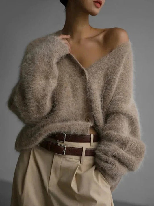 Knitted Cardigan for Women – Soft & Versatile Layering Essential 0