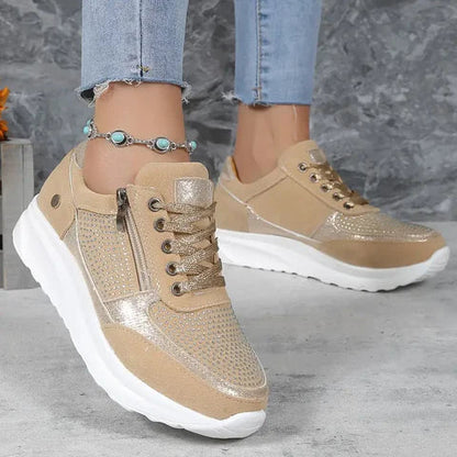 Lace-Up Sneakers for Women – Stylish & Comfortable Everyday Footwear