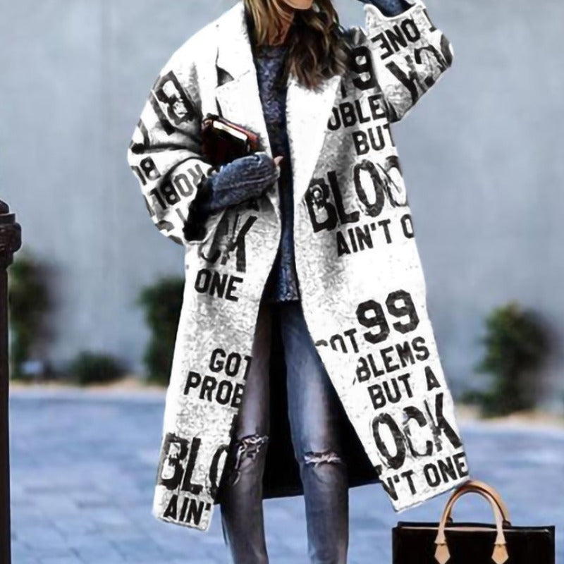 Long Trench Coat for Women – Stylish & Warm Autumn Coverage 6