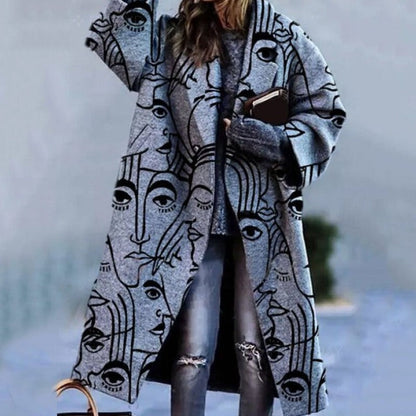 Long Trench Coat for Women – Stylish & Warm Autumn Coverage 7