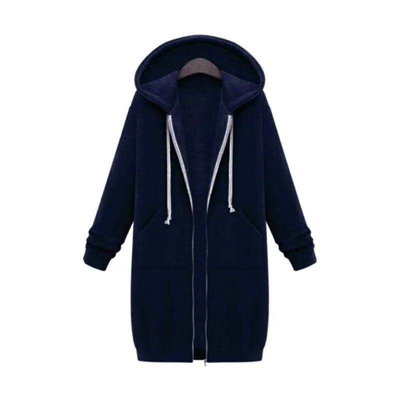 Longline Zip Hoodie for Women – Cozy & Versatile Layering Piece-Caliboot