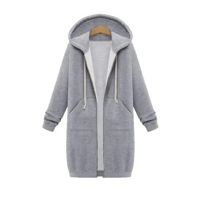 Longline Zip Hoodie for Women – Cozy & Versatile Layering Piece-Caliboot