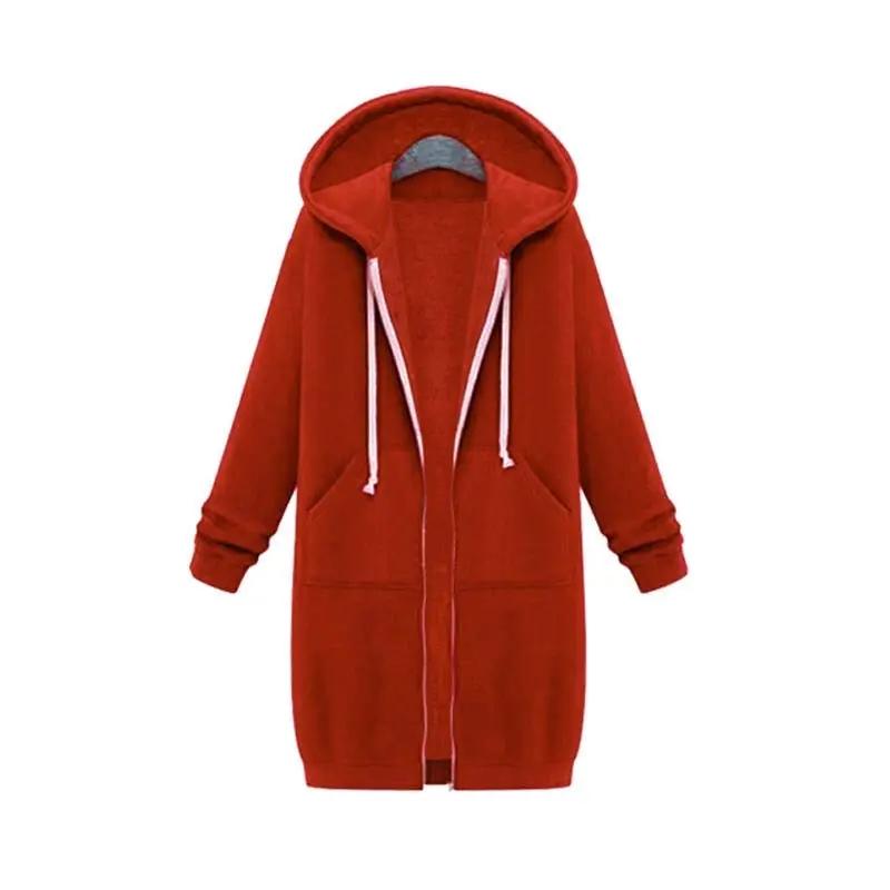 Longline Zip Hoodie for Women – Cozy & Versatile Layering Piece-Caliboot
