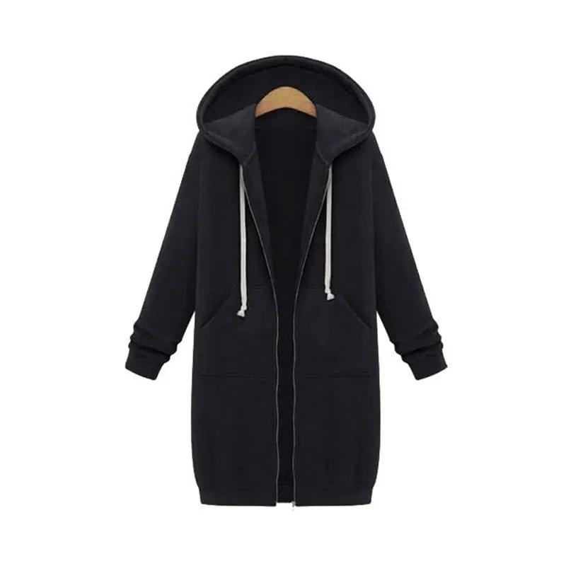Longline Zip Hoodie for Women – Cozy & Versatile Layering Piece-Caliboot