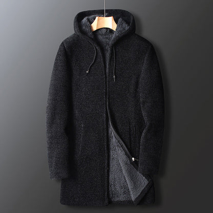John | Men's Trendy Full-Length Hooded Coat Caliboot