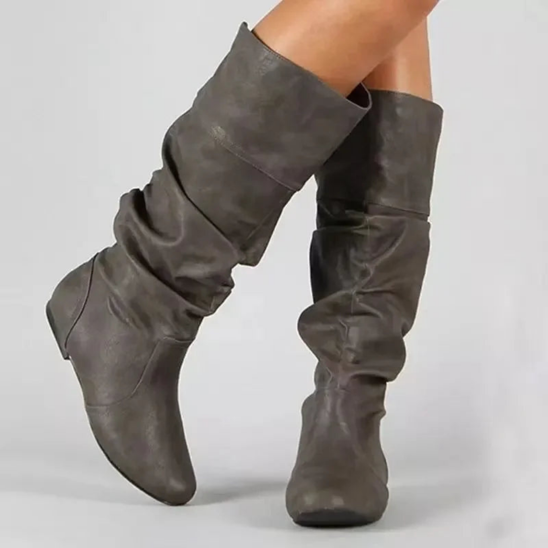 Mid-Calf Cowboy Boots for Women – Classic Western Style