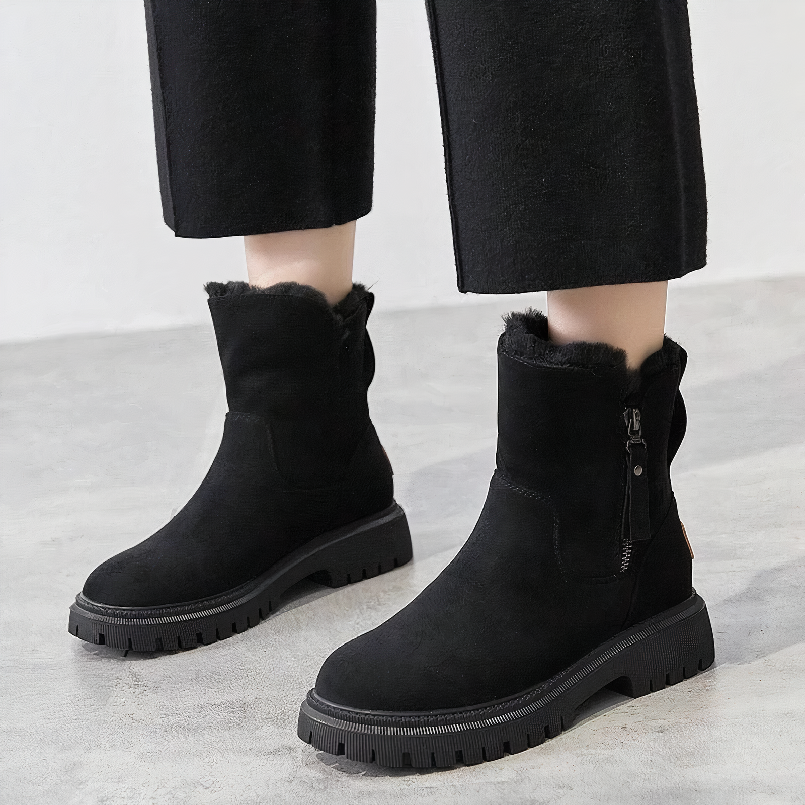 Mid-Calf Snow Boots for Women – Stylish & Cozy for Winter