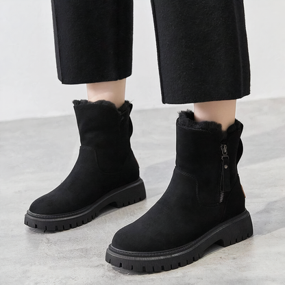 Mid-Calf Snow Boots for Women – Stylish & Cozy for Winter