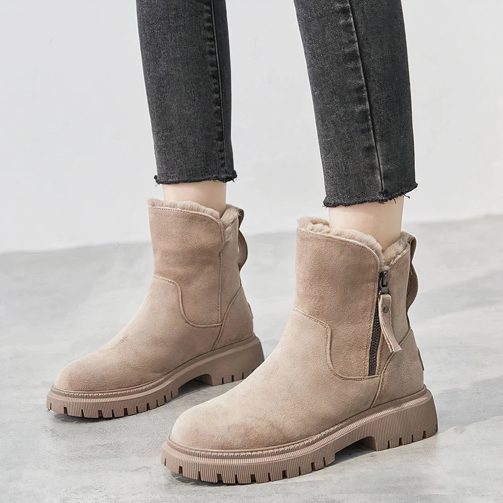 Mid-Calf Snow Boots for Women – Stylish & Cozy for Winter