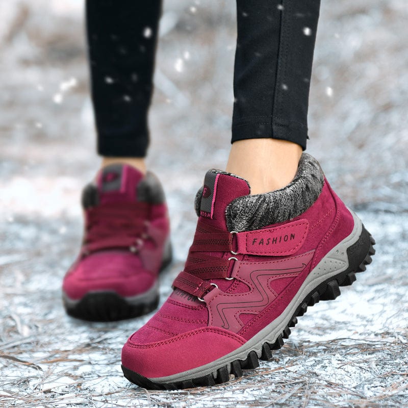 Mid-Cut Sneakers for Women – Warm & Comfortable for Outdoor Activities