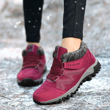 Mid-Cut Sneakers for Women – Warm & Comfortable for Outdoor Activities