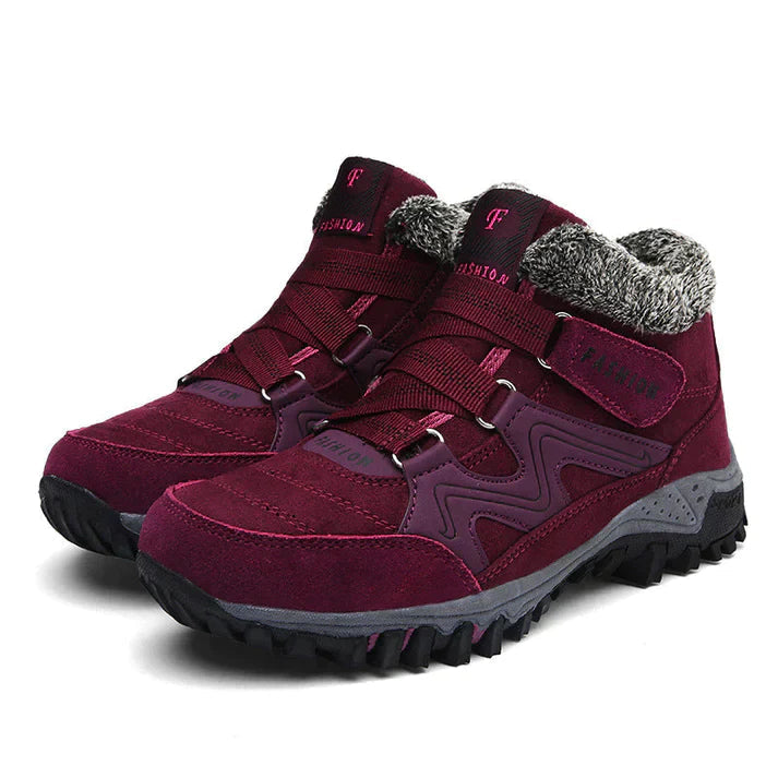 Mid-Cut Sneakers for Women – Warm & Comfortable for Outdoor Activities