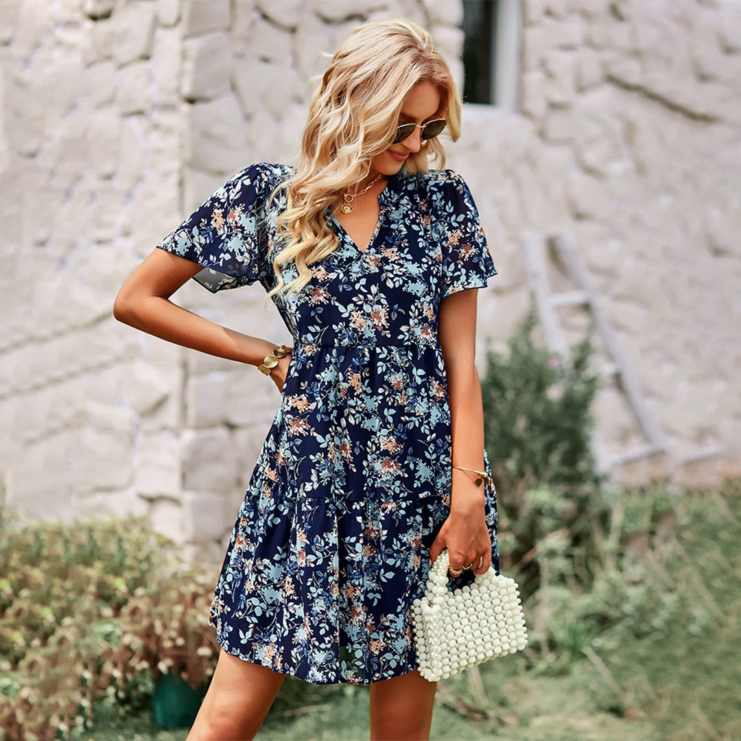 Nola – Robe Courte pour Femmes – Bohème & Chic