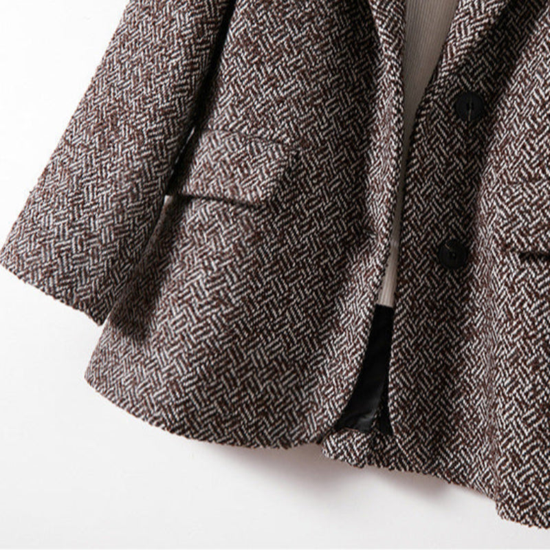 LINDA™ WOOL BLAZER Caliboot