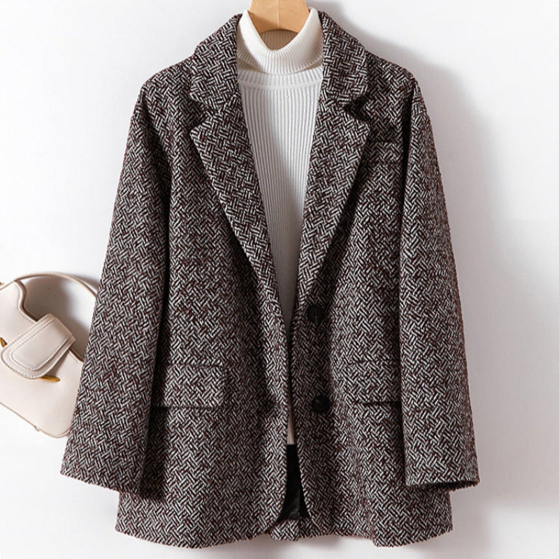 LINDA™ WOOL BLAZER Caliboot