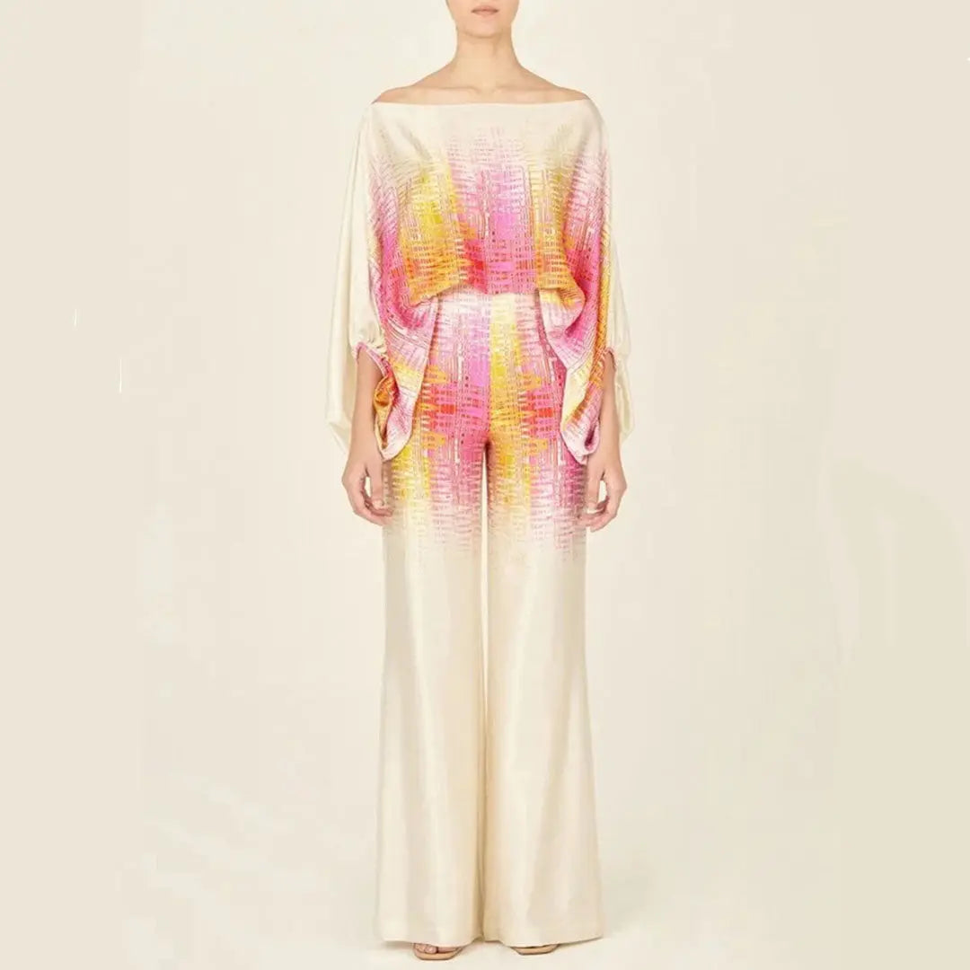 Off-Shoulder Two Piece Summer Outfit for Women – Chic & Comfortable Style 8