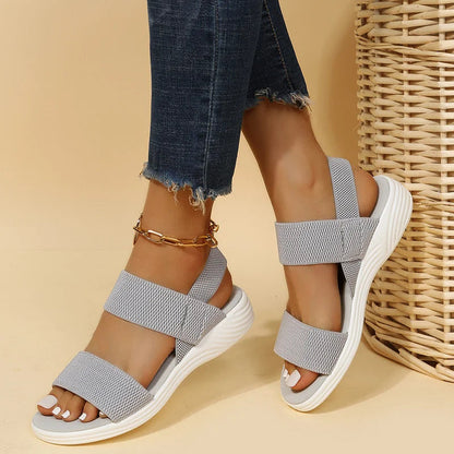 Open Toe Casual Sandals for Women – Comfortable & Stylish