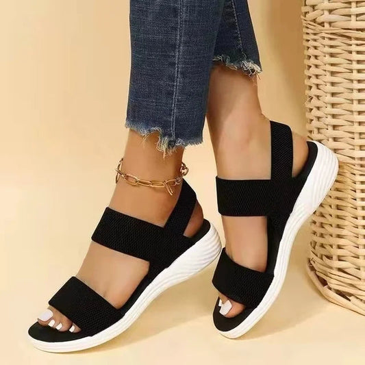Open Toe Casual Sandals for Women – Comfortable & Stylish