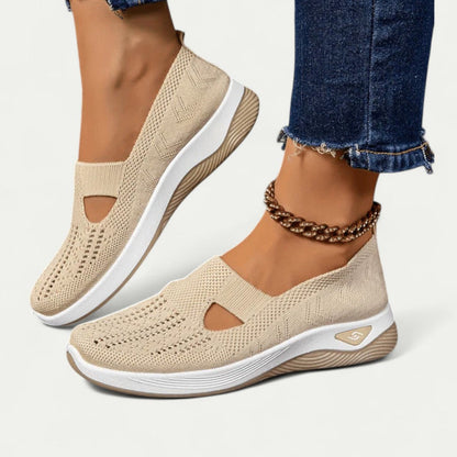 Orthopedic Slip-On Trainers for Women – Comfortable & Breathable Design