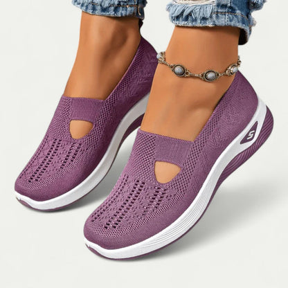 Orthopedic Slip-On Trainers for Women – Comfortable & Breathable Design