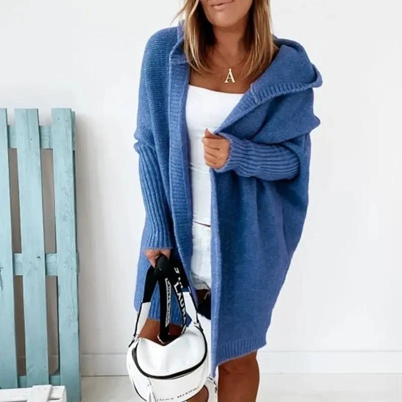 Oversized Hooded Cardigan for Women – Cozy & Effortless Style-Caliboot