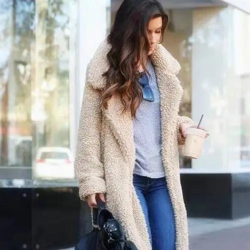 Oversized Teddy Coat for Women – Cozy & Stylish Warmth-Caliboot