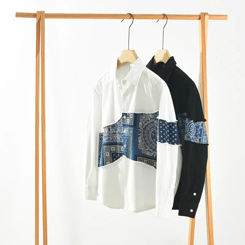 Samuel - Chemise à Motifs Décontractée pour Hommes – Élégante & Stylée
