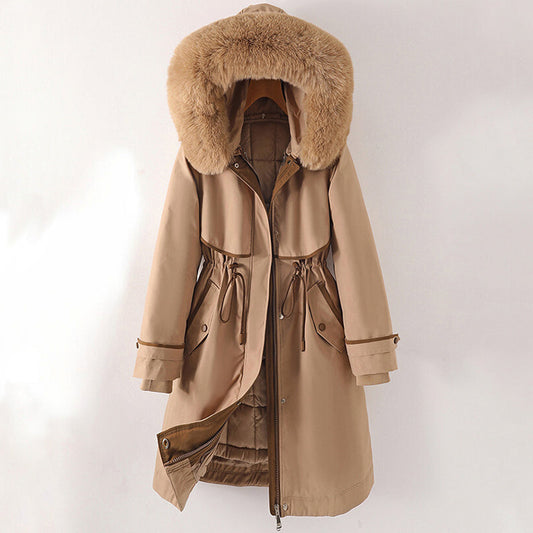 Plush Faux Fur Coat for Women – Stylish & Warm Winter Outerwear 0