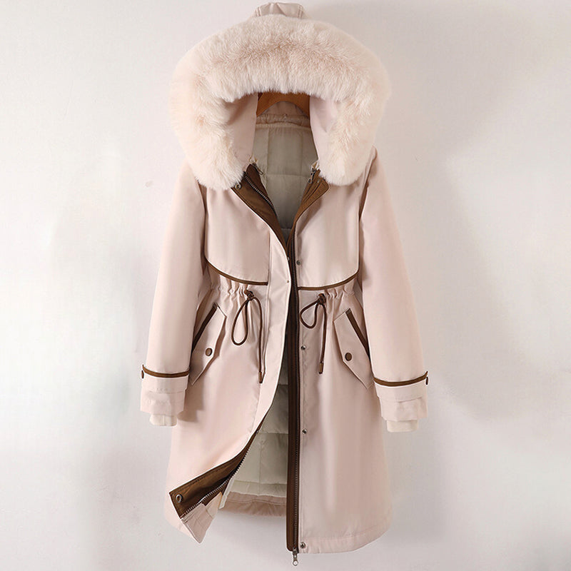 Plush Faux Fur Coat for Women – Stylish & Warm Winter Outerwear 1