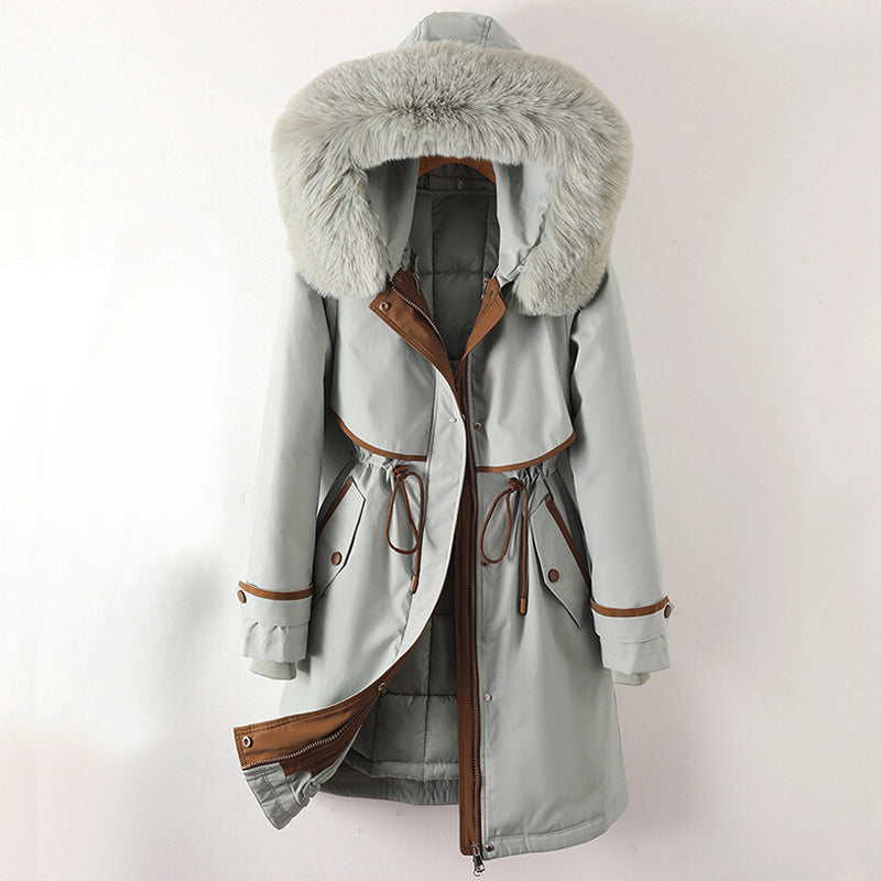 Plush Faux Fur Coat for Women – Stylish & Warm Winter Outerwear 3