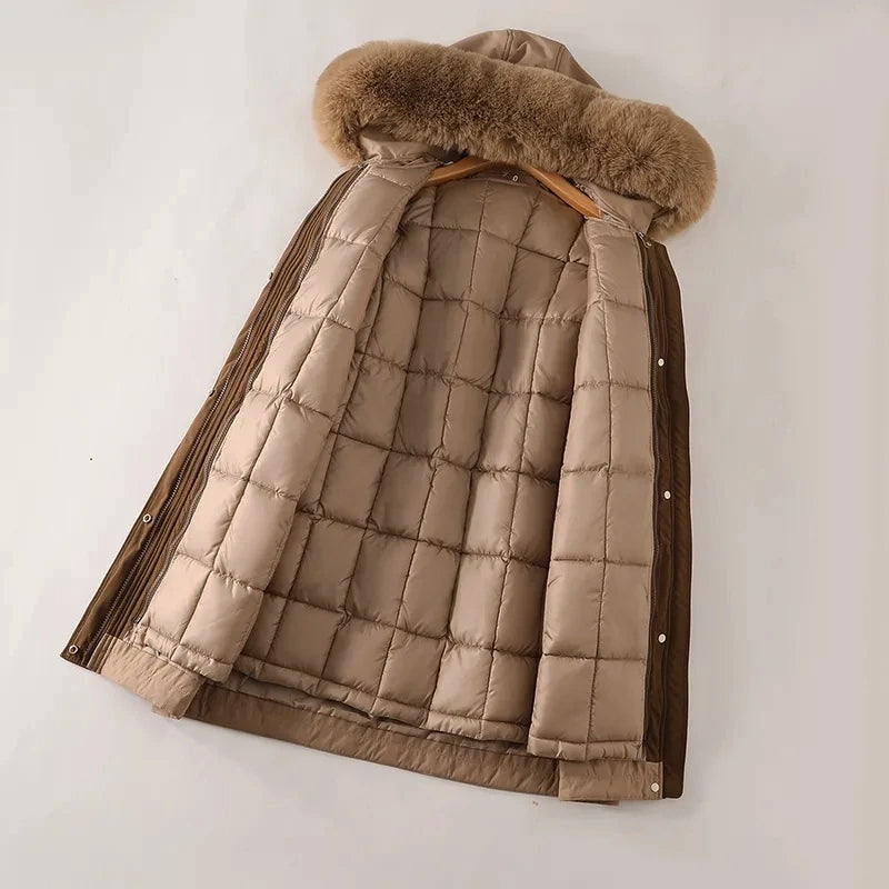 Plush Faux Fur Coat for Women – Stylish & Warm Winter Outerwear 5