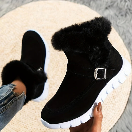 Plush Snow Boots for Women – Stylish & Comfortable for Winter