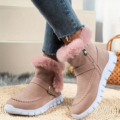Plush Snow Boots for Women – Stylish & Comfortable for Winter