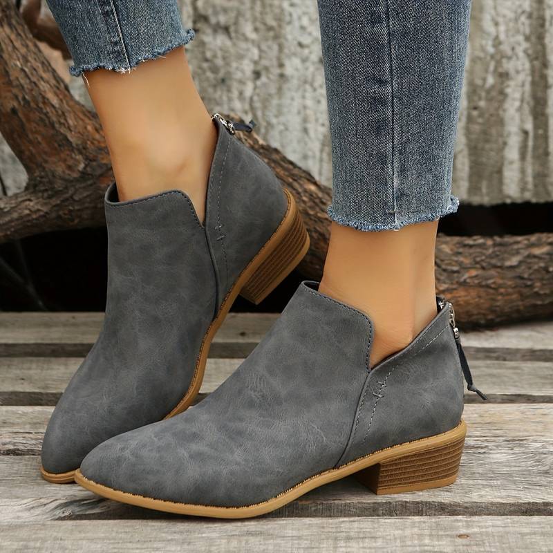 Pointed Toe Ankle Boots for Women – Elegant & Comfortable