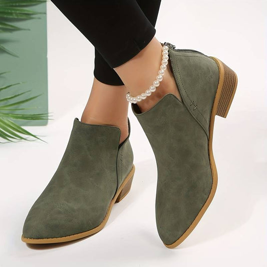 Pointed Toe Ankle Boots for Women – Elegant & Comfortable