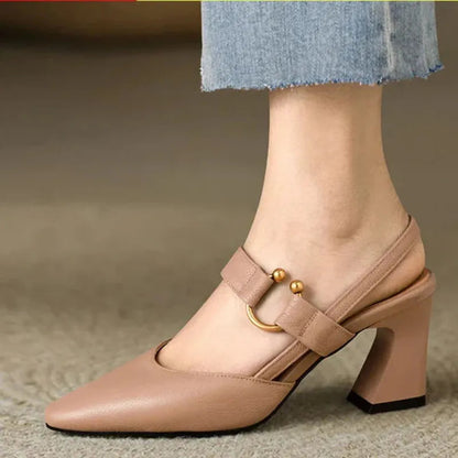 Pointed Toe Slingback Heels for Women – Elegant & Versatile