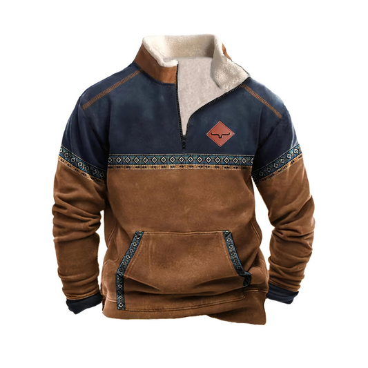 Pull Homme – Élégant et Confortable avec Fermeture Éclair 0