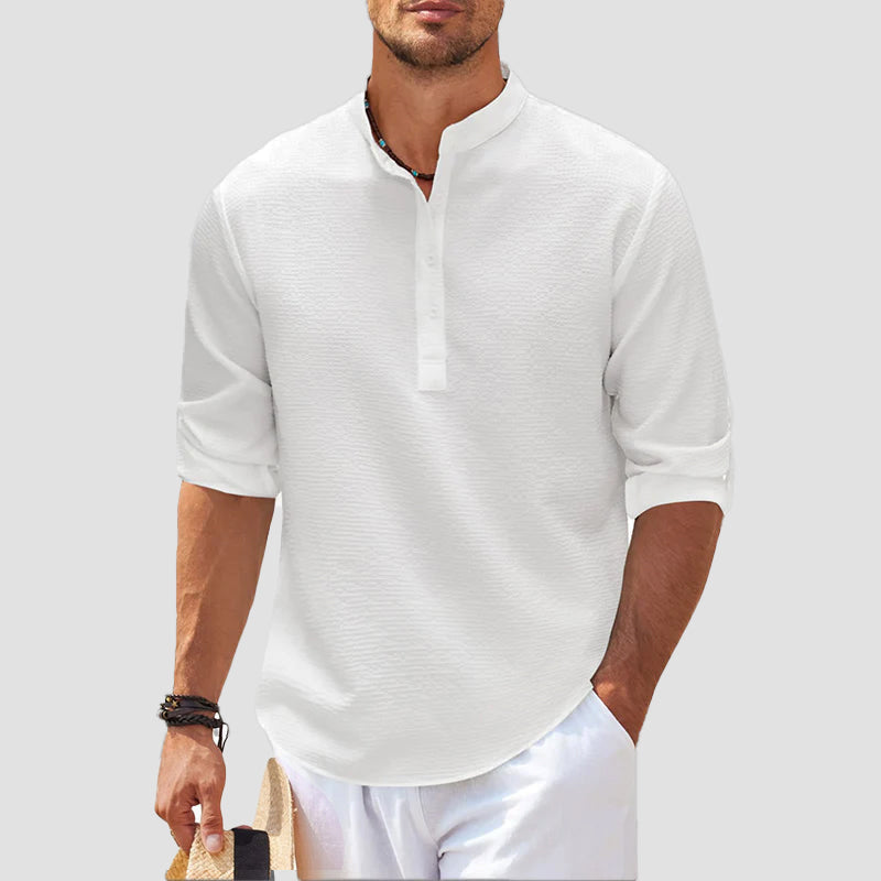 Raffaele Marini Sun Haven Henley Shirt Caliboot