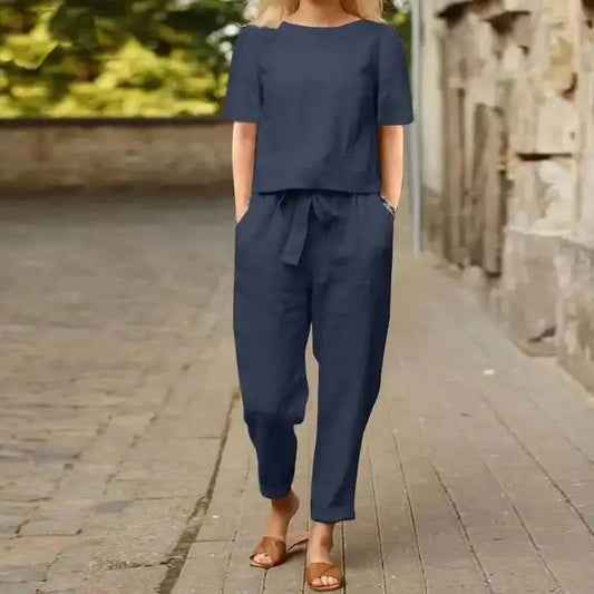 Relaxed-Fit Loungewear Set for Women – Effortless Style & Comfort 0